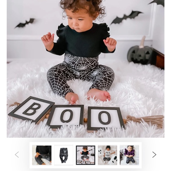 Dudi’s Design Halloween Set for Infant 0-3 Months - Picture 5 of 5